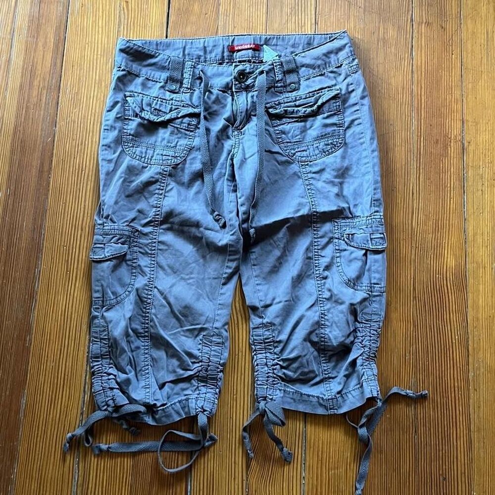 Unionbay Women's Grey and Blue Shorts